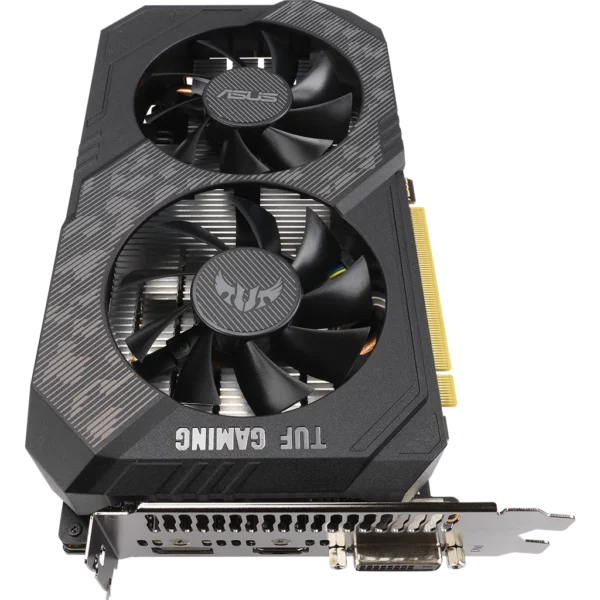 ASUS GeForce GTX 1660 SUPER TUF Gaming OC Edition 6G (TUF-GTX1660S-O6G-GAMING)-4 Видеокарта ASUS GeForce GTX 1660 SUPER TUF Gaming OC Edition 6G (TUF-GTX1660S-O6G-GAMING)