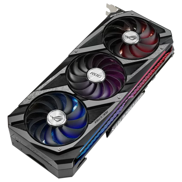 ASUS GeForce RTX 3070 ROG Strix V2 OC Edition 8G LHR (ROG-STRIX-RTX3070-O8G-V2-GAMING)-10 Видеокарта ASUS GeForce RTX 3070 ROG Strix V2 OC Edition 8G LHR (ROG-STRIX-RTX3070-O8G-V2-GAMING)
