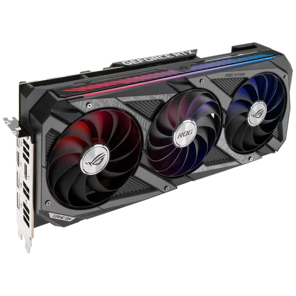 Видеокарта ASUS GeForce RTX 3070 ROG Strix V2 OC Edition 8G LHR (ROG-STRIX-RTX3070-O8G-V2-GAMING)