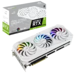 Видеокарта ASUS GeForce RTX 3070 ROG Strix V2 White OC Edition 8G LHR (ROG-STRIX-RTX3070-O8G-WHITE-V2)