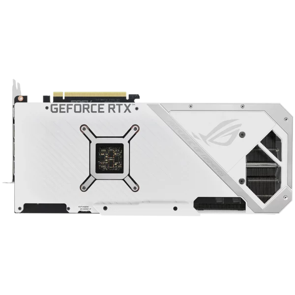 ASUS GeForce RTX 3070 ROG Strix V2 White OC Edition 8G LHR (ROG-STRIX-RTX3070-O8G-WHITE-V2)-9 Видеокарта ASUS GeForce RTX 3070 ROG Strix V2 White OC Edition 8G LHR (ROG-STRIX-RTX3070-O8G-WHITE-V2)