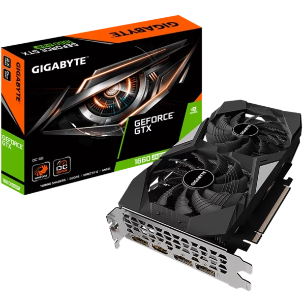 GIGABYTE GeForce GTX 1660 SUPER OC 6G (GV-N166SOC-6GD 1.0)-5 Видеокарта GIGABYTE GeForce GTX 1660 SUPER OC 6G (GV-N166SOC-6GD 1.0)