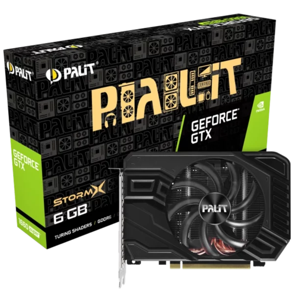 Palit GeForce GTX 1660 Super StormX 6G (NE6166S018J9-161F) Видеокарта Palit GeForce GTX 1660 Super StormX 6G (NE6166S018J9-161F)