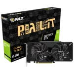 Видеокарта Palit GeForce GTX 1660 Ti DUAL OC 6G (NE6166TS18J9-1160C)