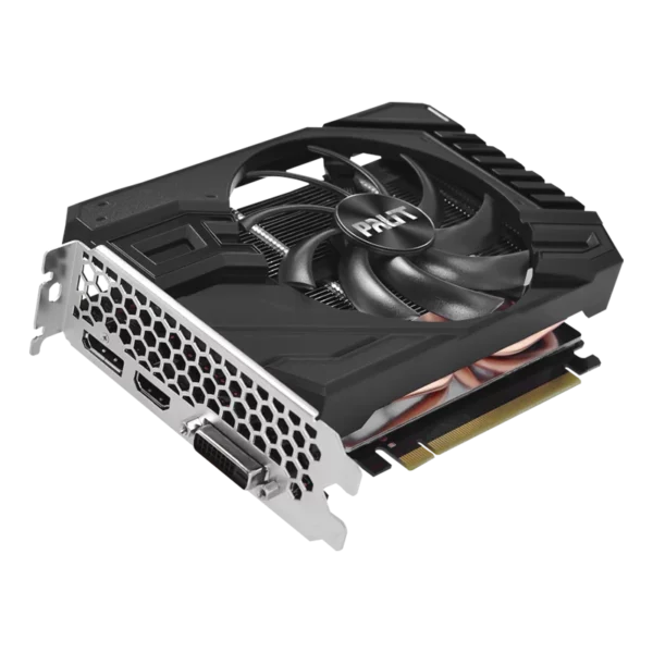 Palit GeForce GTX 1660 Ti StormX 6G (NE6166T018J9-161F)-1 Видеокарта Palit GeForce GTX 1660 Super StormX 6G (NE6166S018J9-161F)