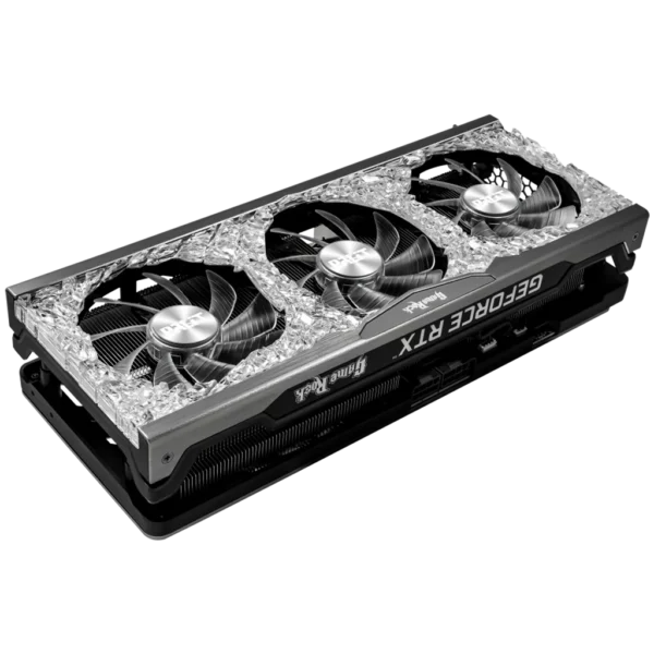 Palit GeForce RTX 3070 Ti GAMEROCK 8G LHR (NED307T019P2-1047G)-2 Видеокарта Palit GeForce RTX 3070 Ti GAMEROCK OC 8G LHR (NED307TT19P2-1047G)