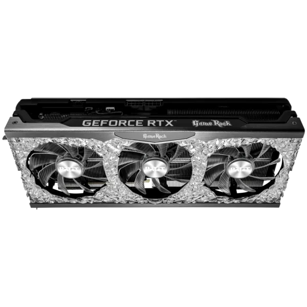 Palit GeForce RTX 3070 Ti GAMEROCK 8G LHR (NED307T019P2-1047G)-6 Видеокарта Palit GeForce RTX 3070 Ti GAMEROCK OC 8G LHR (NED307TT19P2-1047G)