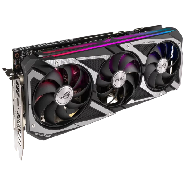 ASUS GeForce RTX 3050 ROG Strix OC Edition 8G (ROG-STRIX-RTX3050-O8G-GAMING)-2 Видеокарта ASUS GeForce RTX 3050 ROG Strix OC Edition 8G (ROG-STRIX-RTX3050-O8G-GAMING)