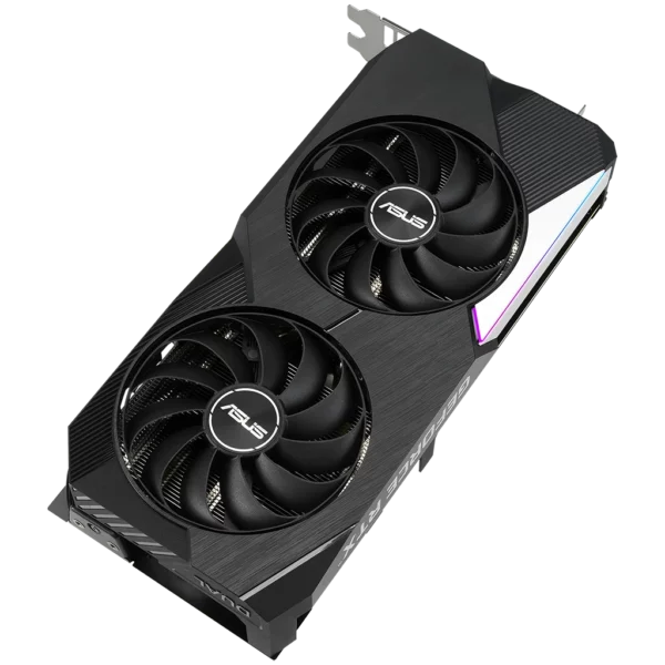 ASUS GeForce RTX 3060 Ti DUAL OC 8G LHR (DUAL-RTX3060TI-O8G-V2)-3 Видеокарта ASUS GeForce RTX 3060 Ti DUAL OC 8G LHR (DUAL-RTX3060TI-O8G-V2)