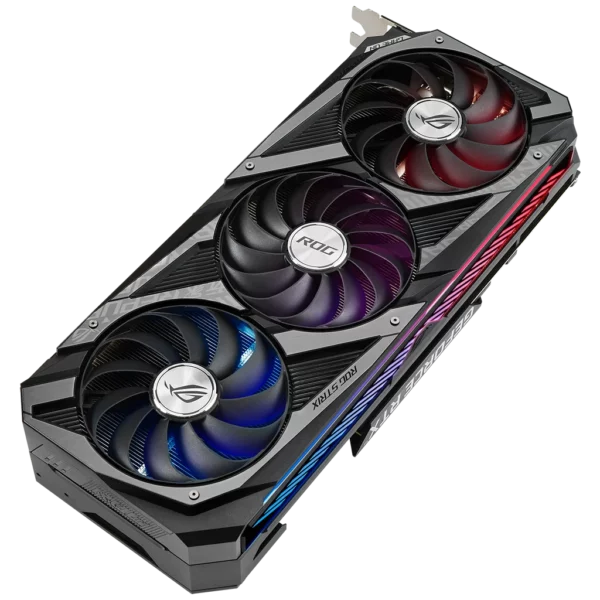 ASUS GeForce RTX 3060 Ti ROG Strix OC GAMING 8G LHR (ROG-STRIX-RTX3060TI-O8G-V2-GAMING)-1 Видеокарта ASUS GeForce RTX 3060 Ti ROG Strix OC GAMING 8G LHR (ROG-STRIX-RTX3060TI-O8G-V2-GAMING)
