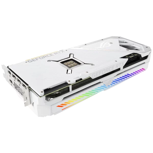 ASUS GeForce RTX 3080 ROG Strix V2 OC Edition White 10G LHR-10 Видеокарта ASUS GeForce RTX 3080 ROG Strix V2 OC Edition White 10G LHR (ROG-STRIX-RTX3080-O10G-WHITE-V2)
