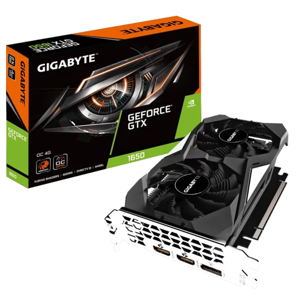 GIGABYTE GeForce GTX 1650 OC 4G (GV-N1650OC-4GD)-6 Видеокарта GIGABYTE GeForce GTX 1650 OC 4G (GV-N1650OC-4GD)