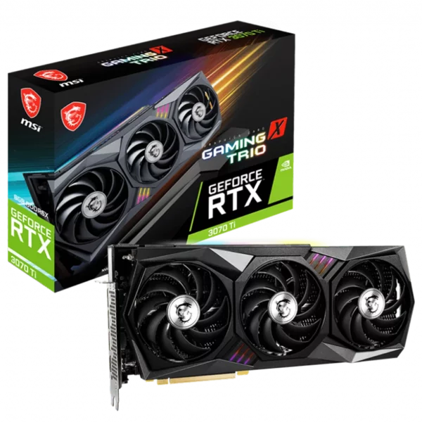 MSI GeForce RTX 3070 Ti GAMING X TRIO 8G LHR (RTX 3070 Ti GAMING X TRIO 8G)-1 Видеокарта MSI GeForce RTX 3070 Ti GAMING X TRIO 8G LHR (RTX 3070 Ti GAMING X TRIO 8G)