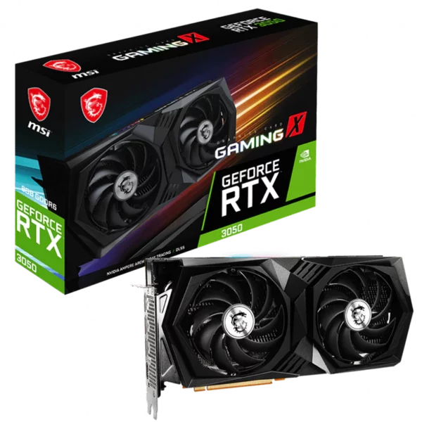 MSI GeForce RTX 3050 GAMING X 8G (RTX 3050 GAMING X 8G)-1 Видеокарта MSI GeForce RTX 3050 GAMING X 8G (RTX 3050 GAMING X 8G)
