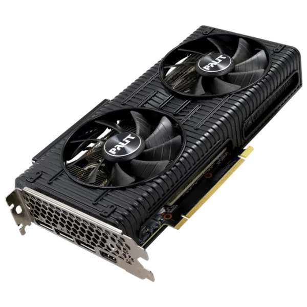 Palit GeForce RTX 3050 DUAL OC 8G-4 Видеокарта Palit GeForce RTX 3050 DUAL 8G (NE63050019P1-190AD)
