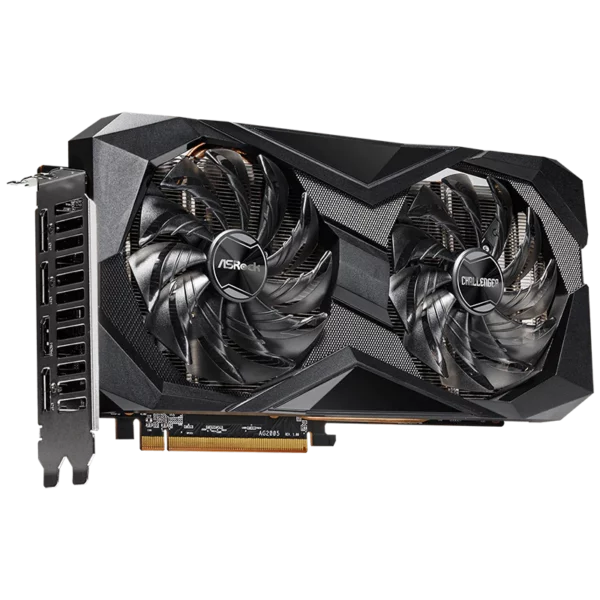 ASRock RX 6700 XT Challenger D OC 12G (RX6700XT CLD 12GO)-3 Видеокарта ASRock RX 6700 XT Challenger D OC 12G (RX6700XT CLD 12GO)