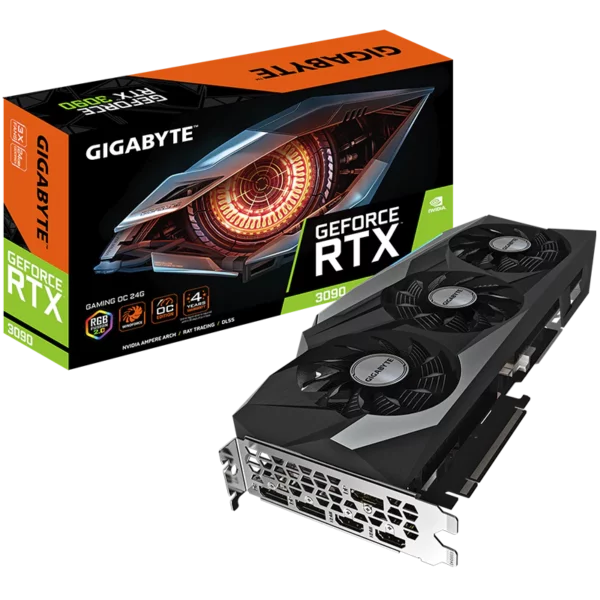 GIGABYTE GeForce RTX 3090 GAMING OC 24G (GV-N3090GAMING OC-24GD) Видеокарта GIGABYTE GeForce RTX 3090 GAMING OC 24G (GV-N3090GAMING OC-24GD)