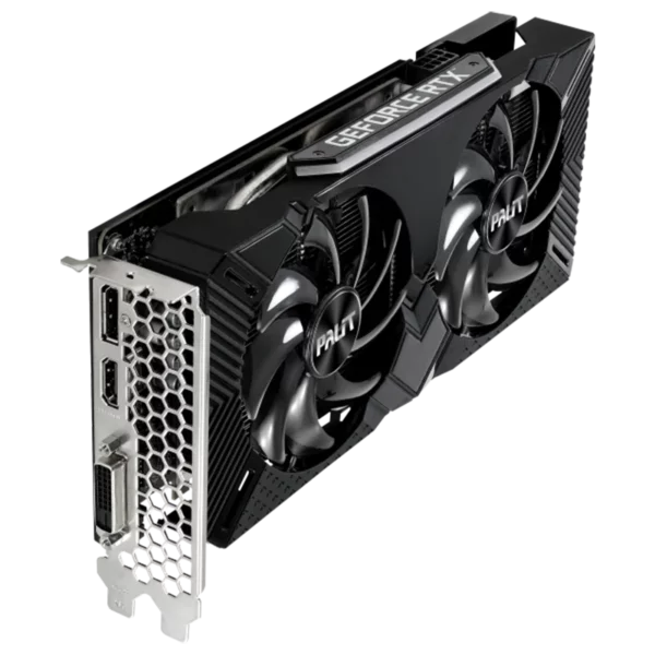Palit GeForce RTX 2060 Dual 12G (NE62060018K9-1160C)-1 Видеокарта Palit GeForce RTX 2060 Dual 12G (NE62060018K9-1160C)