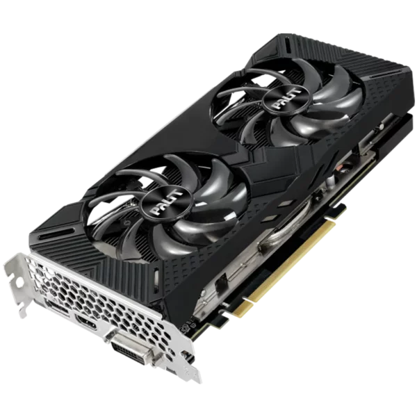 Palit GeForce RTX 2060 Dual 12G (NE62060018K9-1160C)-4 Видеокарта Palit GeForce RTX 2060 Dual 12G (NE62060018K9-1160C)