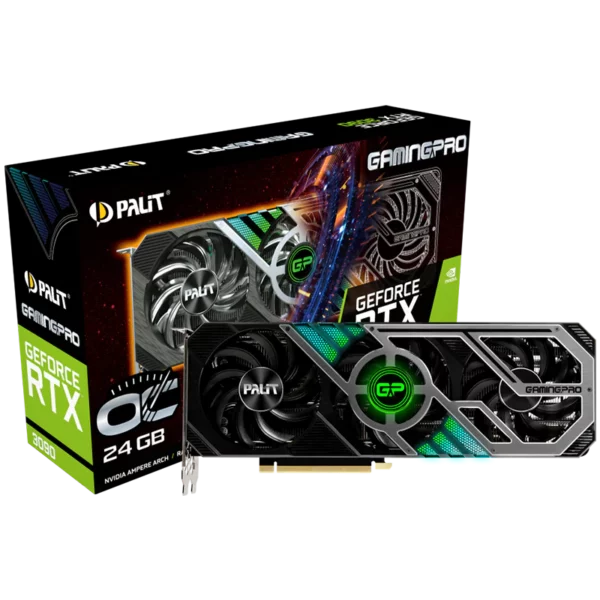 Palit GeForce RTX 3090 GamingPro OC 24G (NED3090S19SB-132BA) Видеокарта Palit GeForce RTX 3090 GamingPro OC 24G (NED3090S19SB-132BA)