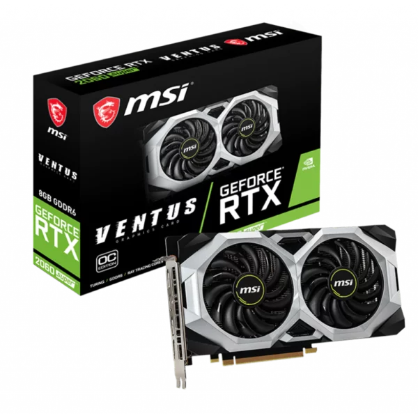 MSI GeForce RTX 2060 Super VENTUS OC 8G (RTX 2060 SUPER VENTUS OC RU) Видеокарта MSI GeForce RTX 2060 Super VENTUS OC 8G (RTX 2060 SUPER VENTUS OC)